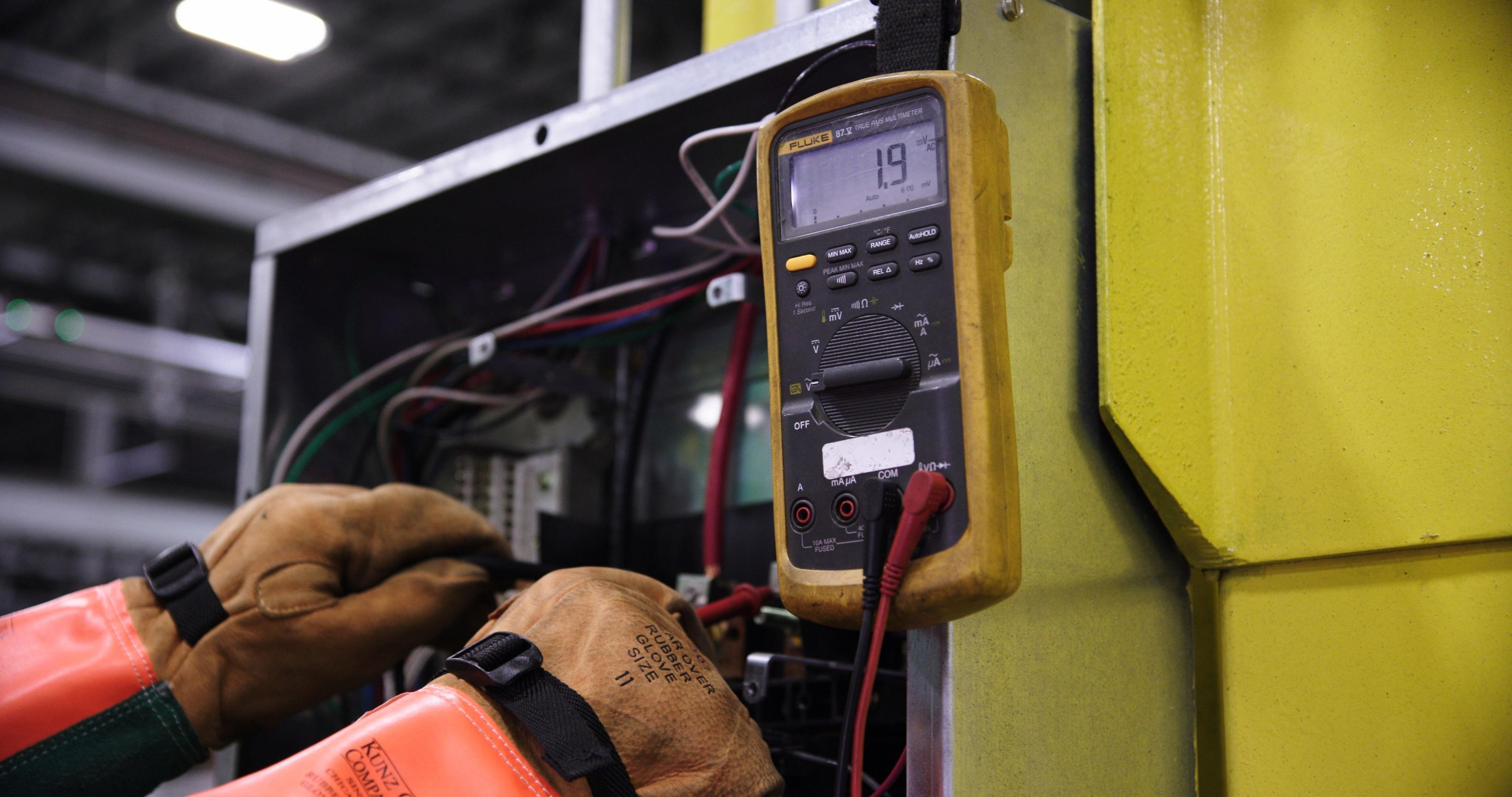 HVAC service equipment